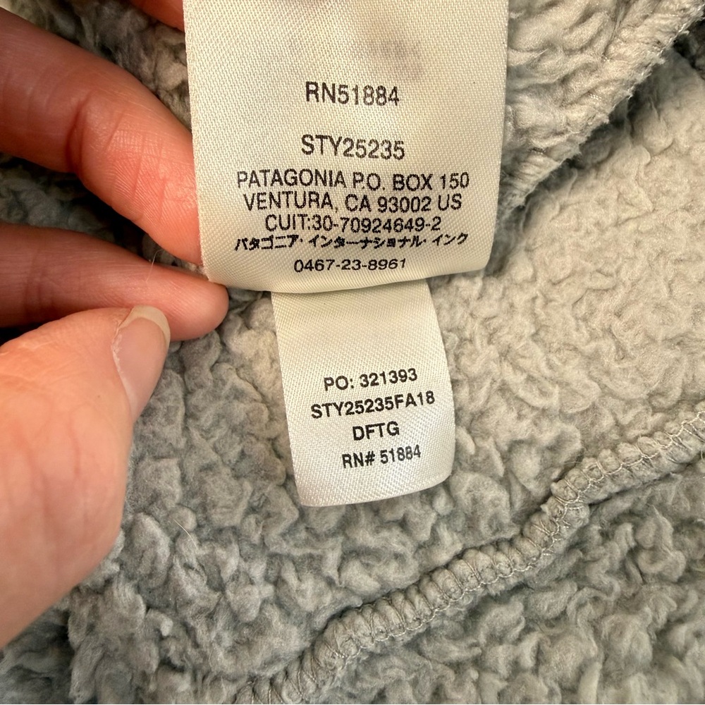 Patagonia Women’s Los Gatos Gray 1/4 Zip Jacket | S - Picture 6 of 6